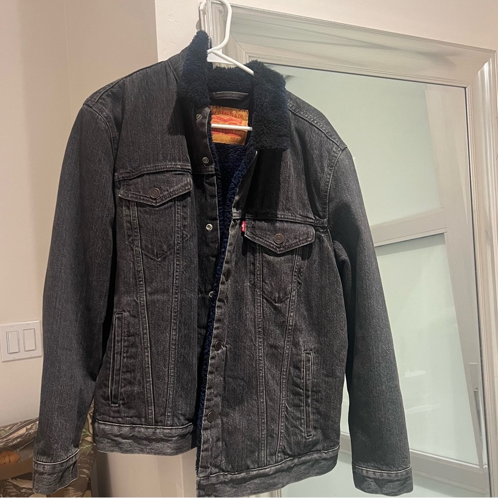 Levi's Men's Sherpa Denim Jacket